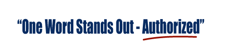 One Word Stands Out - Authorized
